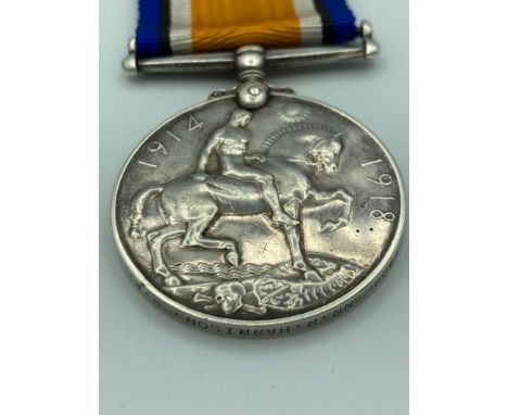 WW1 medal awarded to Gunner R Harrison 25426 of the Royal Artillery. Excellent condition with bold definition to both sides. 