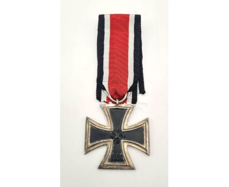 WW2 German Iron Cross 2nd Class. Ring Marked “2” for the maker C.E Juncker Berlin. 