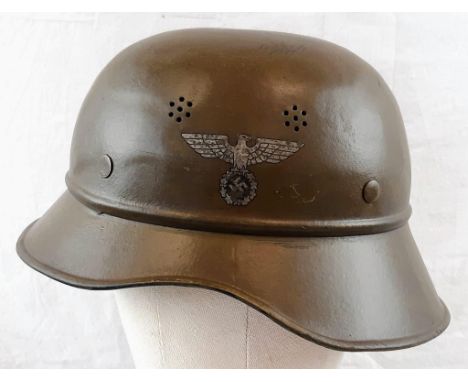 3rd Reich S.A Luftshutz Helmet Dated 1940. 