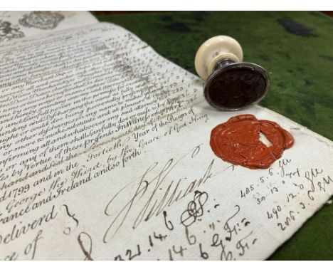 A Declaration by William Duke of Clarence (later William IV) of John Barton as his true and lawful attorney ... "Know all men