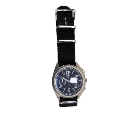 A MWC (Military Watch Company) gentleman's chronograph wristwatch - mechanical/quartz hybrid NATO pattern military chronograp