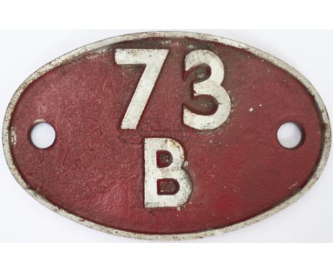 Shedplate 73B Bricklayers Arms 1948-June 1962. This ex SECR shed had a substantial allocation in the 1950s numbering around 1