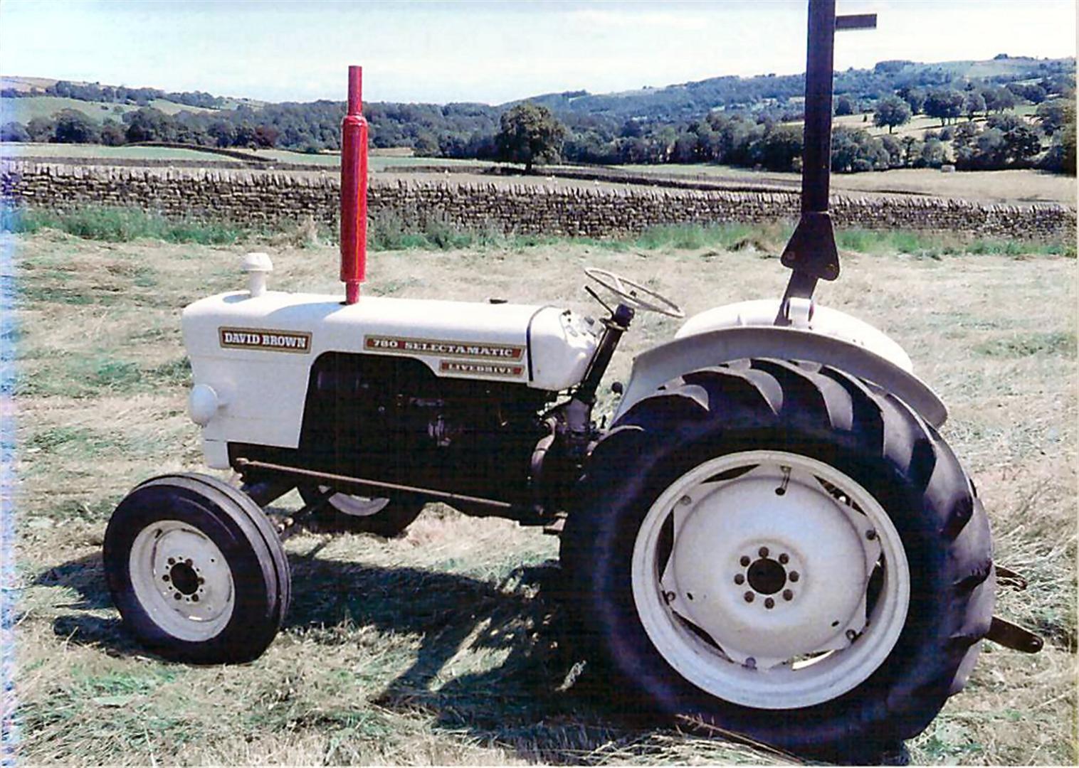 1969 DAVID BROWN 780 Selectamatic 3cylinder diesel TRACTOR Reg. No. AWR