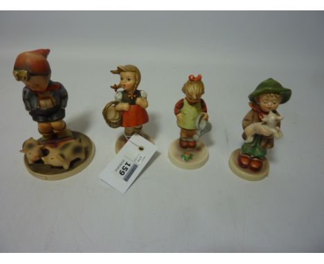 Four Hummel figures Condition Report Click here for further images, condition, auction times & delivery costs