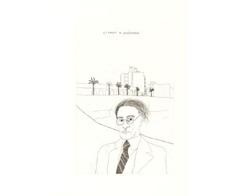 DAVID HOCKNEYC P. CAVAFY: Fourteen poems. Chosen and illustrated with twelve etchings by David Hockney. Translated by Nikos S