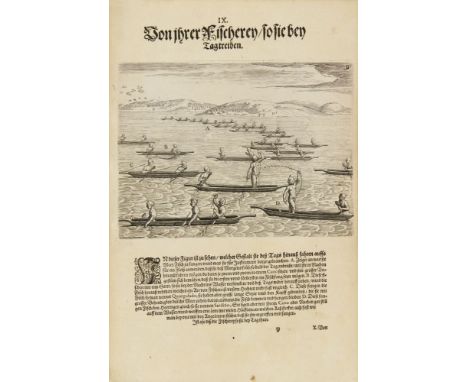 Marees, Pieter de: Sechster Theil der orientalischen Indien, Warhafftige Historische Beschreibung deß gewaltigen Goltreichen 