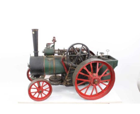 Good quality scratch built model of a Traction Engine, approximately 56cm in lengthCondition report: As stated in the descrip