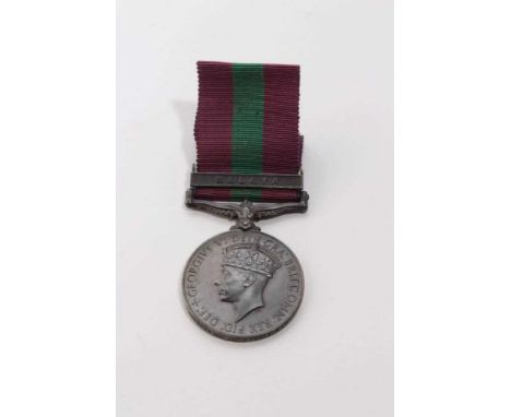 George VI General Service medal with one clasp- Malaya, named to 4023004 ACT. CPL. P. Poole. R.A.F.