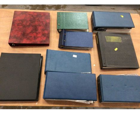Box with GB first day covers in eight albums plus album of specialized 1968 two tier ppost (1st and 2nd class)