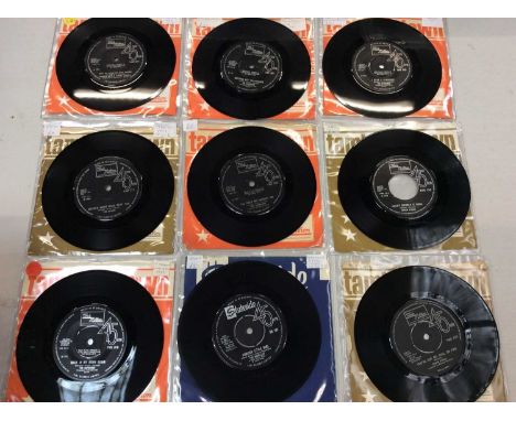 Collection of 100 plus single records in mostly VG to EX condition including Elgins, Edwin Starr, Jimmy Soul, Michael Jackson