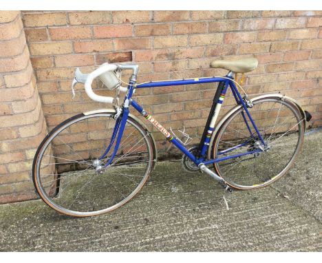 Vintage road bike, with Frejus frame, Suntour, Cinelli, Campagnolo and Mavic components