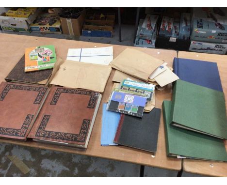 Stamps - GB and World Collection including First Day Covers, GB mint blocks, World in albums, loose on and off paper.