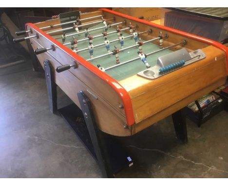 Vintage table football game, by Bonzini, 155cm long