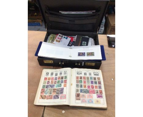 Collection of stamps in old Strand album, GB First Day Covers and Presentation Packs, Omnibus Issues