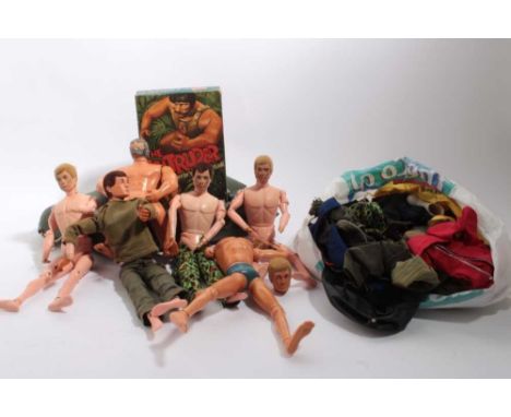 Action Man selection of figures and accessories including boxed 'The Intruder' (qty)