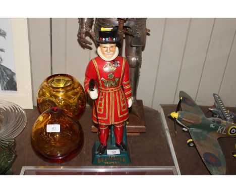 A Carlton ware Beefeater figure