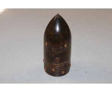 A WWI French Memorial tea caddy from Verdun