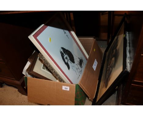 A collection of vintage photographs etc. 