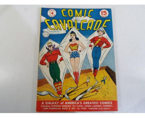 Comics - a Superman DC Publication Fall Issue No.4, Comic Cavalcade comic featuring  'a galaxy of America's greatest comics' 