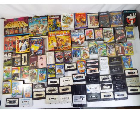 Vintage Gaming - Approximately 75 vintage game cassettes (see images for titles), predominantly for Spectrum 48 K but some Co