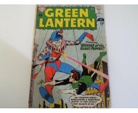 Comics - Green Lantern  issue No. 1, long spine splits with cover and interior tears - Est £80 - £120
