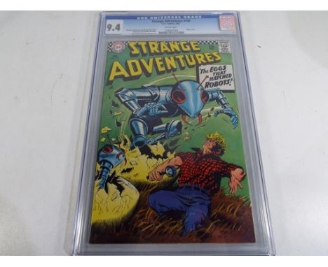 Comics - a Superman DC National Comics comic, 9.4, CGC Universal Grade, Strange Adventures #197, D.C. Comics, 2/67,  white pa