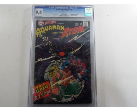 Comics - a Superman DC National Comics comic, 9.4, CGC Universal Grade, Brave and the Bold #73, D.C. Comics, 8-9/67, White pa