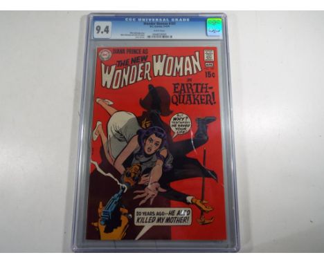 Comics - a DC Superman National Comics comic, 9.4, CGC Universal Grade, Wonder Woman #187, D.C. Comics, 3-4/70, white pages, 