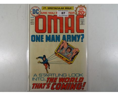 Comics - a comic from The Line of DC Superstars, the 1st Spectacular Issue! entitled OMAC, One Man Army? issue No.1 Oct 30597