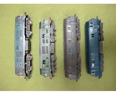 Four Hornby 'OO' Gauge Outline Diesel Locomotives, all BR liveried, including Class 29 Locomotive R/No. D6110, weathered. All