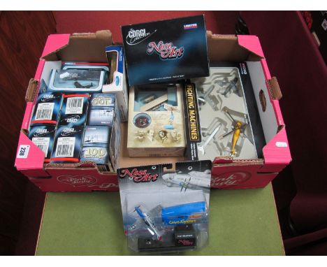 Seventeen Corgi and Other Diecast Aircraft, all boxed, various scales.