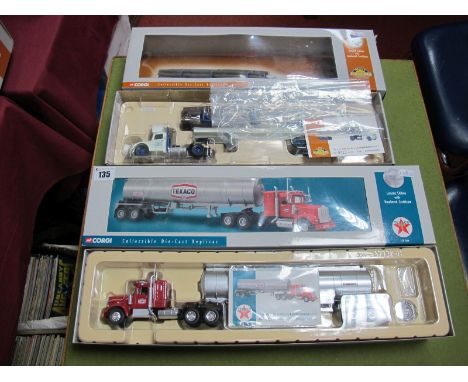 Two Boxed Corgi 1:50th Scale Commercial Vehicles, #US50705 Mack LJ Logger 'Litefoot Logging', certified 2543 of 4000, #US5570