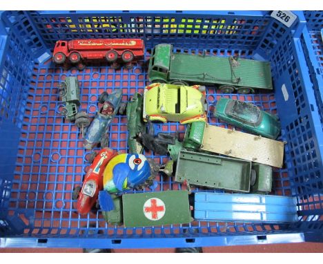 A Quantity of Original Diecast Vehicles, by Dinky, Corgi, Morestone and others. Including Foden's. All playworn.