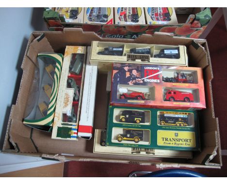 Forty Lledo 'Days Gone' Diecast Commercial Military Vehicles, Fire service vehicles predominantly in multi vehicle sets inclu