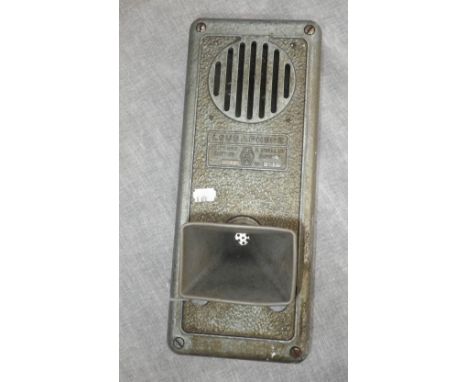 RAILWAY INTEREST; A VINTAGE "LOUDAPHONE" COMMUNICATION SET (Driver to Guard) from B.R. made by "Clifford Sutton & Snelling lt