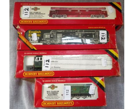HORNBY 00 GAUGE; A B.R. 'CO-CO DIESEL' LOCOMOTIVE (R.751) (boxed), a B.R. 'Class 52 Western Diesel' locomotive (R.352) (boxed