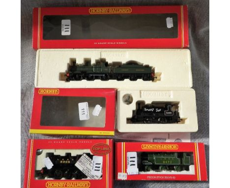 HORNBY 00 GAUGE; A GWR DEAN GOODS LOCOMOTIVE '2468' (R 2064) (boxed), a BR 0-4-0ST Class 0F locomotive "Smokey Joe" (R 782) (