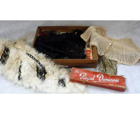 A COLLECTION OF VINTAGE TRIMS and patterns