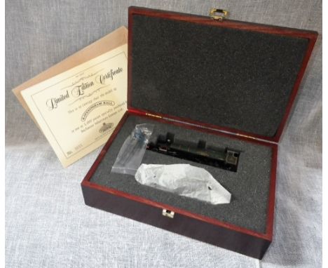 BACHMANN 00 GAUGE; A "RAVENINGHAM HALL" LIMITED EDITION LOCOMOTIVE, in a fitted wooden box, with cerificate, 0655/2,000