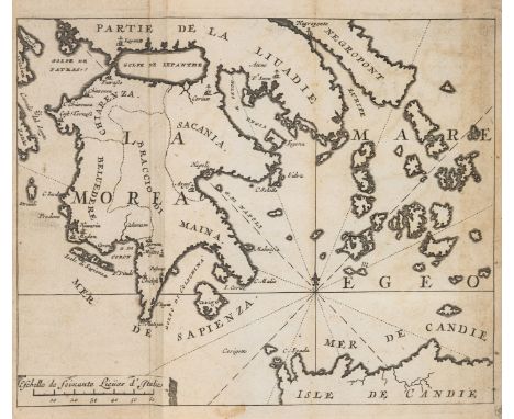 Greece.- Pelopennese.- Coronelli (Vincenzo) An Historical and Geographical Account of the Morea, Negropont, and the Maritime 