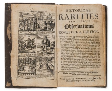 Winstanley (William) Historical Rarities and curious Observations domestick &amp; foreign, engraved frontispiece (small tear 