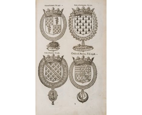 Heraldry.- Favyn (Andre) The Theater of Honour and Knight-hood. Or A Compendious Chronicle and Historie of the whole Christia