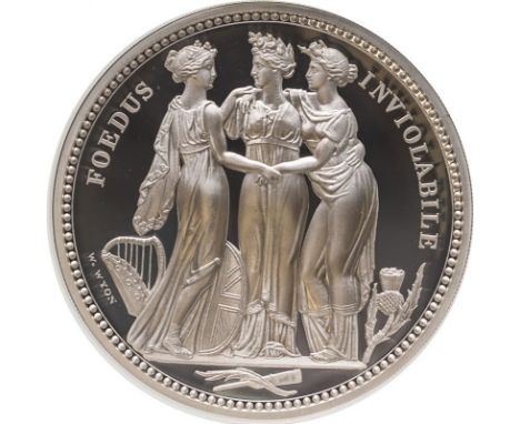 UNITED KINGDOM. Elizabeth II, 1952-. Silver 10 pounds, 2020. Royal Mint. Proof. The second issue from the Great Engravers ser