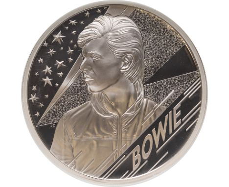 UNITED KINGDOM. Elizabeth II, 1952-. Silver 10 pounds, 2020. Royal Mint. Proof. The third release from the "Music Legends" se