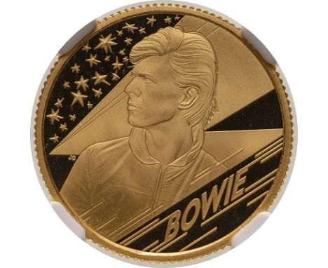 UNITED KINGDOM. Elizabeth II, 1952-. Gold 25 pounds, 2020. Royal Mint. Proof. The third release from the "Music Legends" seri