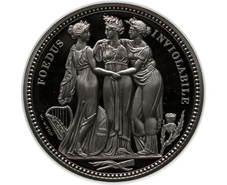 UNITED KINGDOM. Elizabeth II, 1952-. Silver 10 pounds, 2020. Royal Mint. Proof. The second issue from the Great Engravers ser