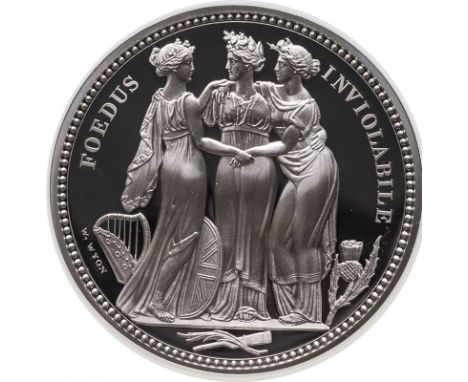 UNITED KINGDOM. Elizabeth II, 1952-. Silver 10 pounds, 2020. Royal Mint. Proof. The second issue from the Great Engravers ser