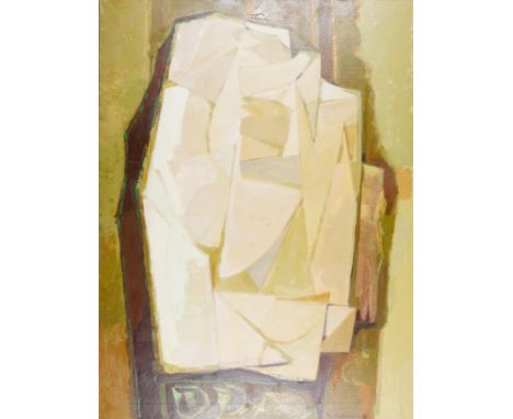 MORRIS KESTELMAN (BRITISH, 1905-1988)Untitled, Abstract composition in pale greens signed and dated 'M. Kestelman 62' (lower 