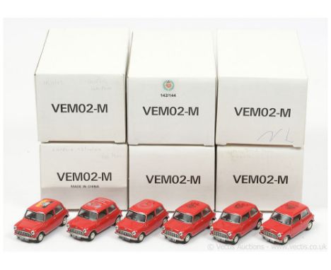 Matchbox Models of Yesteryear a group of models from The Collectable Era - all are VEM02 1959 Austin 7 Mini including Matchbo