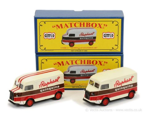 Matchbox Models of Yesteryear Code 2 issues 1947 Citroen H Van based on the abandoned 2nd Taste of France Series (1) C2TF10 "